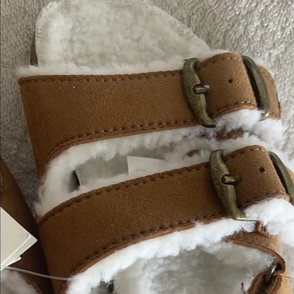 NWT Gap Toddler Cozy Cork Buckle Sandals - Picture 4 of 8